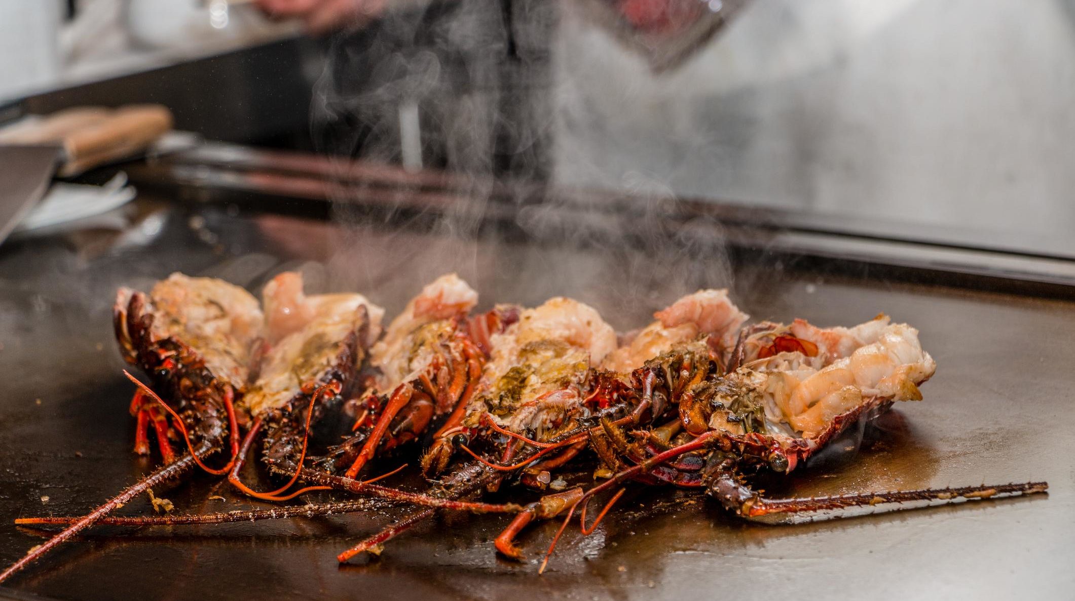 Grilled California Spiny Lobster